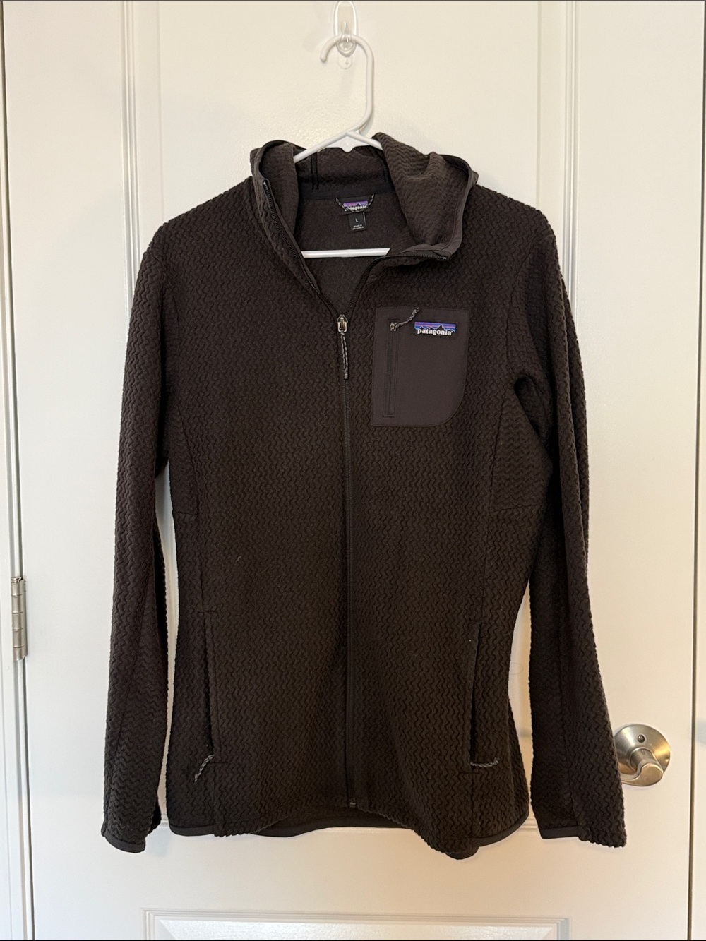 Patagonia Women's Hooded Teddy Jacket - Black